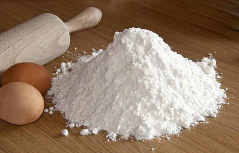 Processed flour